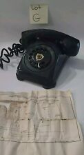 Vintage Stromberg Carlson Black Desk Rotary Telephone 1443K Read Below Untested  picture