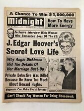Midnight Tabloid October 18 1976 Vol 23 #17 Burt Bacharach and Angie Dickinson picture