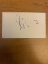 MARTIN GROTH - SOCCER - AUTOGRAPH SIGNED - INDEX CARD - AUTHENTIC- B6736 picture