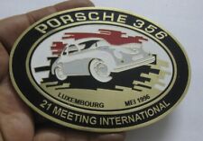 Car Badge- Porsche 356 Luxemberg 1996 21 meeting international car grill badge picture