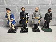 Vtg Lot Cast Iron Figures of War Soldiers  picture