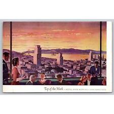 Postcard CA San Francisco Top Of The Mark Hotel Mark Hopkins 14010 picture