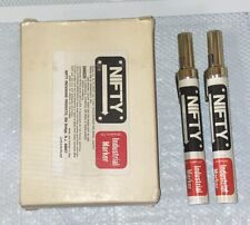 VINTAGE MARKER NIFTY INDUSTRIAL MARKER OLD SCHOOL SMELL QTY: 2 ( 10 Buck Deals ) picture