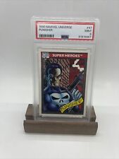 1990 Impel Marvel Universe Super Heroes Punisher #47 PSA 9 MINT picture