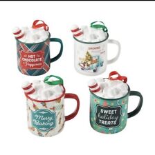 NEW Pioneer Woman Ornament Set - Hot Cocoa 4-Piece Christmas Ornament Bundle picture