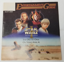 Star Wars The Phantom Menace Entertainment Guide 2000 April picture