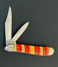 Vintage Rare Case XX SS USA CS220 Peanut Candy Striped Pocket Knife. picture