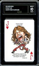 2012 Hero Decks Rock N' Roll Playing Card ~ Steve Tyler Aerosmith ~ GMA 10 picture