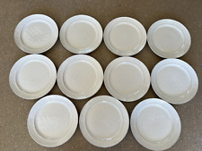 11 - Pottery Barn Cambria Creamy Off White Portugal Plates 9 1/2” picture