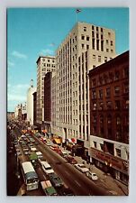 Duluth MN-Minnesota, Superior Street Downtown, Vintage Postcard picture