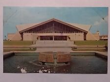 New City Auditorium Jacksonville Beach 1970 Postcard picture