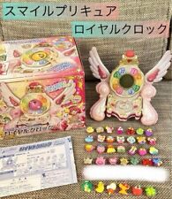 Glitter force Smile Precure Girls Toy Set Royal Clock & Cure Decor 34 pieces picture