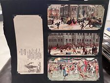 c1900 RARE SET OF (12) Henderson’s Canadian Christmas Cards Undivided Postcards picture