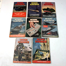 Vintage 1944 Mechanix illustrated  Magazines Lot of 8 World War 2 Army Navy picture