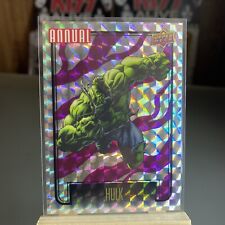 2022-23 UD Marvel Annual Backscatters Hulk  #B-5 Nice picture