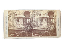 Miss Foley's Marble Fountain, 1876 Philadelphia Centennial Exhibition Stereoview picture