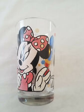 VINTAGE Walt Disney Company Mickey Mouse Minnie Donald Duck 12oz Drink Glass picture