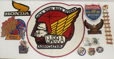 GWRRA Gold Wing Road Riders Association Large Back Patch, Pins Motorcycle Honda picture