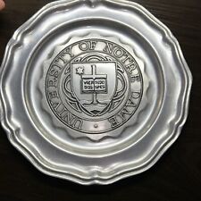 WILTON University of Notre Dame Plate Armatele Metal picture