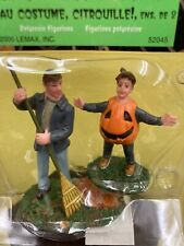 Lemax Spooky Town GREAT COSTUME, PUN'KIN 52045 RARE OOP RETIRED READ DESCRIPTION picture