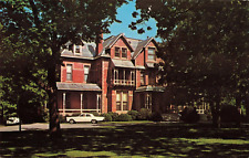 Raleigh NC North Carolina, Governor's Mansion, Old Cars, Vintage Postcard picture