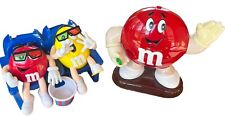 Vintage M&M  Candy Dispenser, red candy and Red And Yellow M&M At The Movie 3d picture