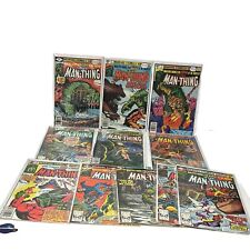 THE MAN-THING #1-11 COMPLETE RUN  (11 BOOKS) - MARVEL COMICS Very Good picture