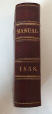 1858 NY State Baldwin Legislator Manual Book NYC, Oswego, NYS Maps Prints Data picture