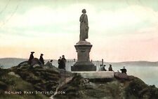 Vintage Postcard 1910's Highland Mary Statue Dunoon Scotland UK picture