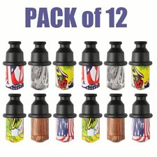 12 Pc Sneak a Toke One Hitter Pipe Metal Tobacco Smoking Pipe With Box Hand Pipe picture