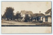 c1910's A Residence Street Scranton Iowa IA RPPC Photo Posted Antique Postcard picture