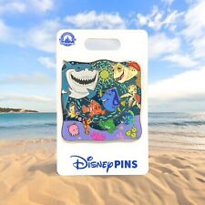 Disney Parks Finding Nemo Family Cluster Cast Trading Pin Dory Crush Bruce - NEW picture