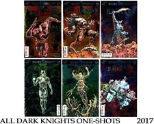 DARK NIGHTS BATMAN SET OF 6 ONE-SHOTS (2017)-FOIL COVERS- DARK NIGHTS METAL- VF+ picture