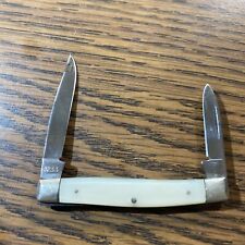 Case XX  Cracked Ice Stockman Pen Knife 9233  7 dot 1973 Very Nice picture