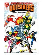 DC Comics The Outsiders 1st Series Comic Book 11 Issue Run issues #7-17 picture