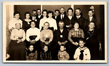 Postcard RPPC Multi-Generation Family Portrait AX10 picture