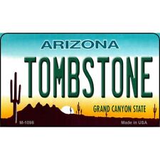 Tombstone Arizona State License Plate Magnet Fridge Refrigerator Home Kitchen picture