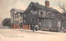 Salem Massachusetts MA The Old Bakery c1905 UDB Postcard picture