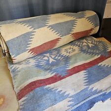 Vintage Indian Camp Blanket 72