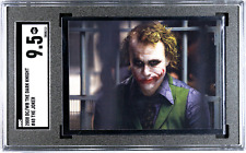 2008 DC/WB The Dark Knight JOKER SGC 9.5 Mint+ Pop 1 Heath Ledger RC #48 Tough picture