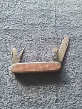 Vintage Victorinox Pioneer Red Alox Old Cross Swiss Army Knife - Collectable  picture