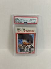Navy SEAL Robert O’Neill LE/911 Signed “Twin Towers Hit” Bin Laden Card PSA/DNA picture