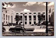 RPPC Postcard Northwestern University Technological Institute Evanston IL Cars picture