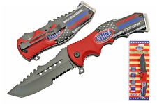NHRA  Stainless Steel Blade | Abs Handle 4.75 inch  Folding Knife NEW LOOK U/S picture