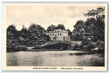 c1930's Durant Guest House Wellesley College Massachusetts MA Vintage Postcard picture