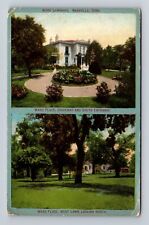 Nashville TN-Tennessee, Ward Seminary, Place and Lawn, Vintage c1910 Postcard picture