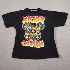 Vtg Original Mickey & Co. Mickey Mouse Mickey On Film T Shirt Adult One Size picture