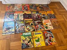 21 VINTAGE COMIC BOOKS- CLASSICS ILLUSTRATED DELL ,GOLD KEY ,TOWER HARVEY ETC picture