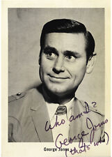 George Jones 8.5x11 Signed Photo Reprint picture
