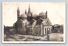 1922 RPPC Basilica of Saint Anthony of Padua Italy Postcard picture